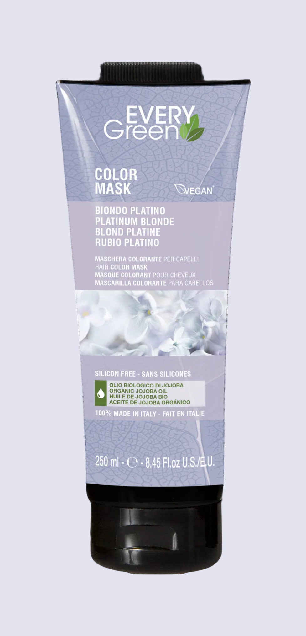 Mascarilla de Color Rubio Platino — Matiz Frío y Nutrición Intensa